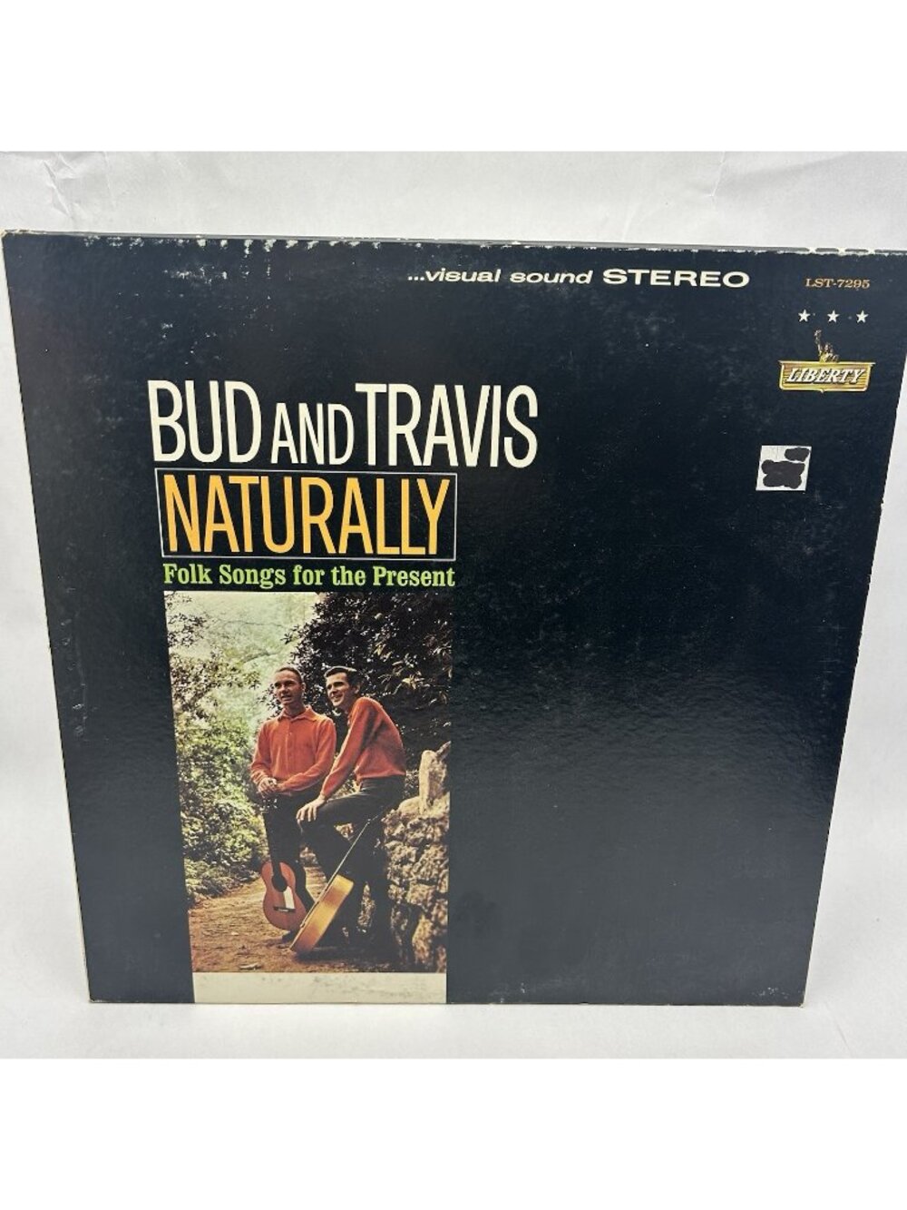 Naturally: Folk Songs for the Present LP Bud and Travis